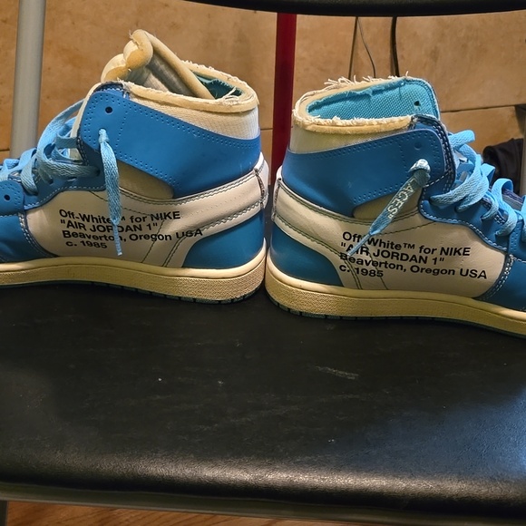 Retro off white Jordan 1s - Picture 3 of 4